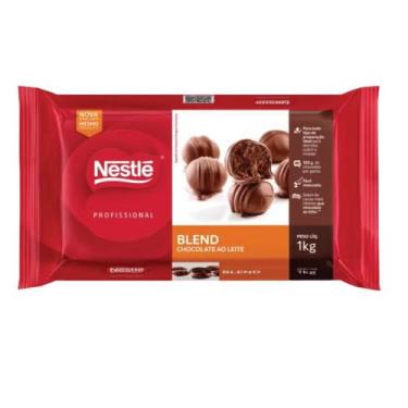 Imagem de Barra de Chocolate Cobertura Profissional Blend Nestlé 1Kg