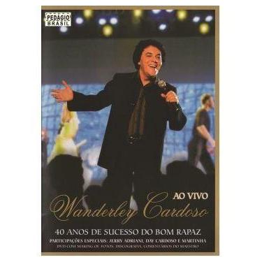Imagem de CD + DVD Wanderley Cardoso - ao vivo - 40 anos de sucesso... - Aguia M
