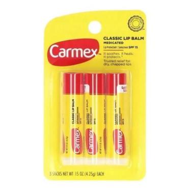 Imagem de Protetor Labial Carmex Classic Lip Balm Protectant Quantidade:Bastão K