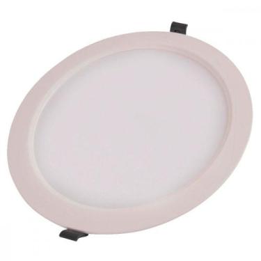 Imagem de Plafon Led Embutir Tramontina Redondo 12W. 840Lm. 6500K. Bivolt Branco
