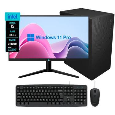 Imagem de Computador Completo EF Intel Core i5 3ª Gen 8GB Windows 11 Pro SSD 256