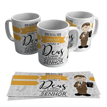 Imagem de Caneca Pastor - Genérico - Cerâmica/Porcelana - Ornamental - Caneca - 325 ml