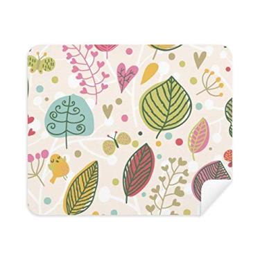 Imagem de Pano de limpeza de tinta colorida com flores, 2 peças, tecido de camurça