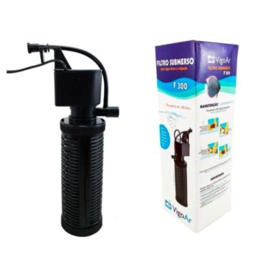 Imagem de Filtro Submerso F300 para Aquários até 100 litros Vigo Ar 127v