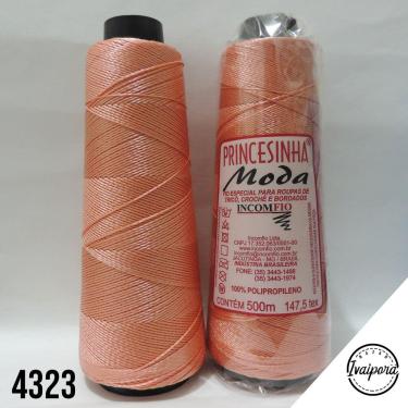 Imagem de Linha Princesinha Moda 500M /Crochê /Roupas e Acessórios de  Crochê/ Tranças Para Cabelo - Incomfio