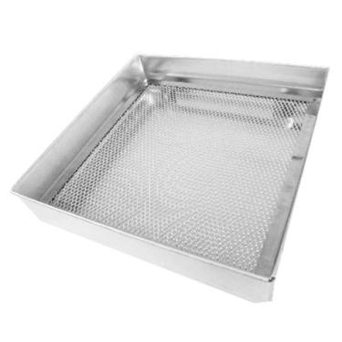 Imagem de Forma Quadrada Com Tela 35 X 7 Cm Em Alumínio