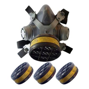 Imagem de Máscara Pintura Carvão Ativado Vo Ga + 3 Filtros Mastt