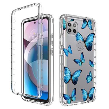 Imagem de For Motorola One 5G Ace Transparent Painted Phone Case
