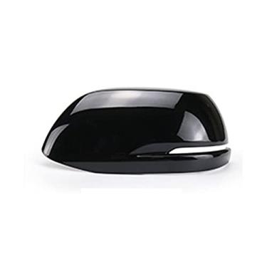 Imagem de JESYMBX Para Honda CRV CR-V 2012-2016 Tampa do espelho lateral da porta do carro Tampa do espelho retrovisor Exterior da concha da casa preta esquerda