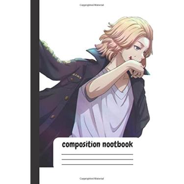 Imagem de tokyo revengers composition nootbook: anime composition nootbook Takemichi Hanagaki mikey draken tokyo revengers nootbook for kids and ... and otaku 110 Blank Lined Pages (6" x 9")