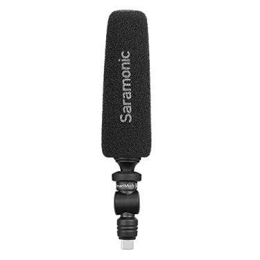 Imagem de Saramonic Microfone unidirecional micro-espingarda com saída USB-C para smartphones ou tablets Android e iPad Pro ou iPad Air (SmartMic5 UC), SMARTMIC5UC