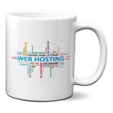 Imagem de Caneca Criativa Web Hosting Presente Personalizado