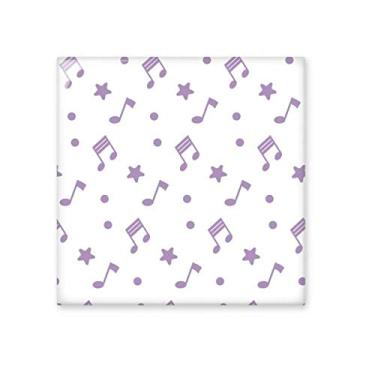 Imagem de Azulejo de cerâmica brilhante para banheiro e cozinha com estrelas grandes roxas