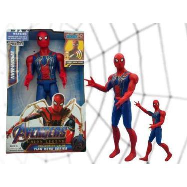 Action Figure Spider Man Boneco Homem Aranha Articulado Vingadores - Action  Figures - Magazine Luiza