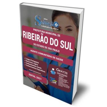 Imagem de Apostila Ribeirão Do Sul Sp 2021 Agente Comunitário De Saúde