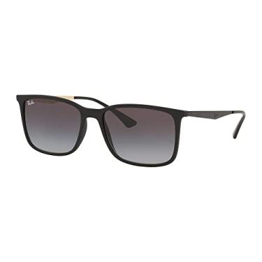 Imagem de Óculos de Sol Ray-Ban 0RB4359L 601S8G Tam 57 / Preto Fosco - Lentes Gradient Grey