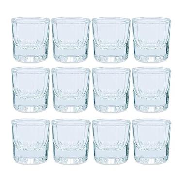 Imagem de 12x Pote Copo Dappen Vidro Mistura Pó Líquido Monomer Henna Aplicação gel