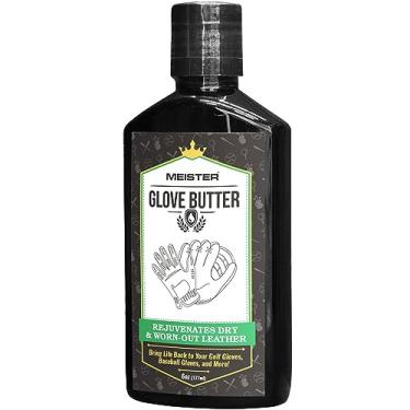 Imagem de Manteiga de luva Meister (170 ml) - Rejuvenesce golfe, beisebol e outras luvas de couro, 6 Ounces (177 ml)