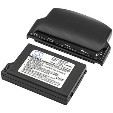 Imagem de ERGUI Bateria de 1800 mAh compatível com Sony PSP-S110 Lite, PSP 2th, PSP-2000, PSP-3000, PSP-3001, PSP-3004, PSP-3008, Silm