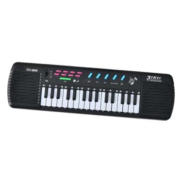 Imagem de predolo Teclado eletrônico teclado elétrico piano presentes de natal portátil 37 teclas teclado de piano para criança órgão eletrônico