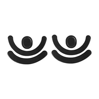 Imagem de Conjunto de 2 adesivos para pés de mouse mouse e microfone, patins, 0,6 mm, para acessórios de substituição Logitech