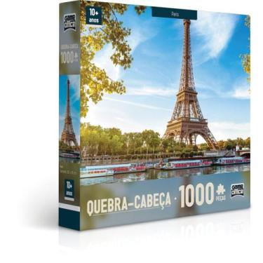 Imagem de Quebra-Cabeca Cartonado Paris 1000 Pcs Toyster Unidade