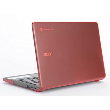 Imagem de mCover Capa rígida compatível apenas com laptops Acer Chromebook 511 C734 Series 2021 ~ 2023 de 11,6 polegadas (não é compatível com nenhum outro modelo Acer) - Vermelho