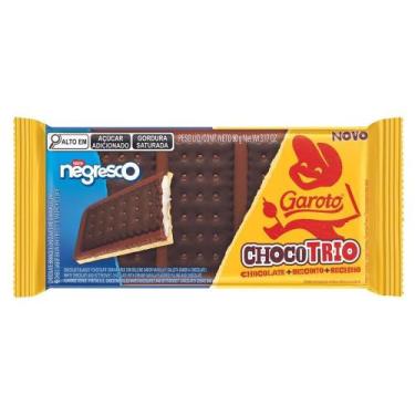 Imagem de Chocolate Garoto Chocotrio Negresco 12X90g - Nestlé