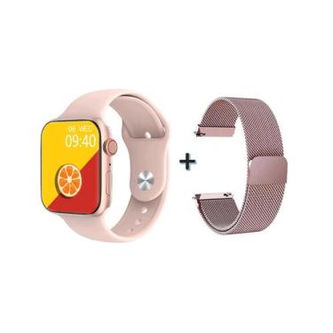 Imagem de Relógio Smartwatch Feminino Compatível Ios Android Samsung Nf 2 Pulsei