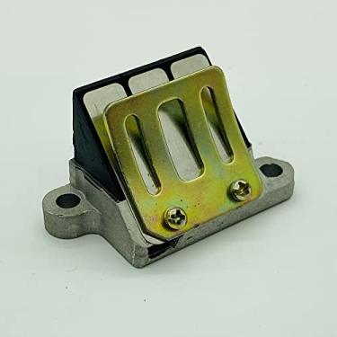 Imagem de Peças de motocicleta Scooter AD50 AG50 AG60 SJ50 ZZ50 Válvula de admissão de palheta compatível com peças do sistema de ar 50cc AG 50