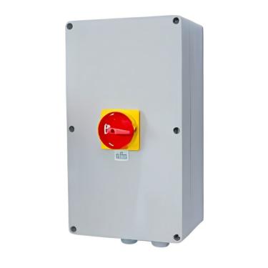 Imagem de Chave Seccionadora Tripolar LB240 B33 C/Caixa ABS 140X240X100 Ref.14402378 - Ace Schmersal Ace Schmersal