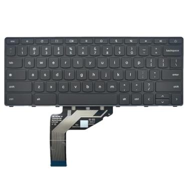 Imagem de WWGTMC Novo teclado de substituição para Lenovo 100e Chromebook Gen4 82W0 82W1 US Layout Keyboard 5N21L43957 5N21L43950 5N21L43911