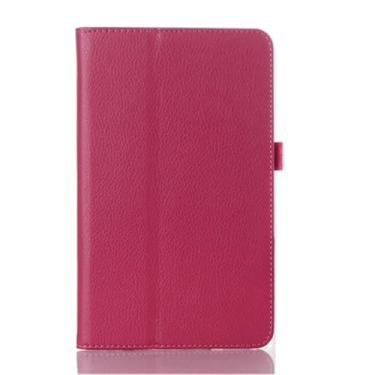 Imagem de Capa flip de couro PU para Amazon Fire HD10 2023 13ª geração HD 10 Plus 2021 11ª geração 2019 9ª 2017 7ª capa protetora (rosa, Fire HD10 2023)