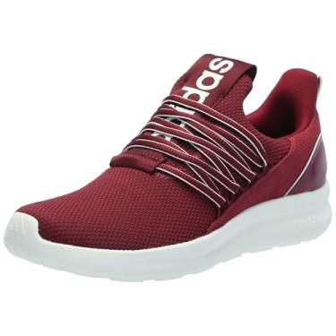 Imagem de adidas Lite Racer Adapt 7.0 Tênis masculino, Borgonha universitária/vermelho sombra/branco, 42