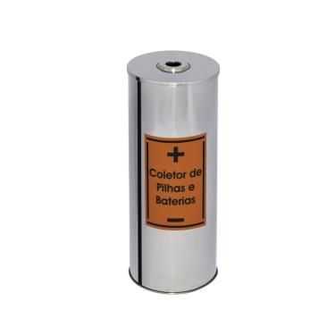 Imagem de Lixeira Coletor de pilhas e baterias 50L