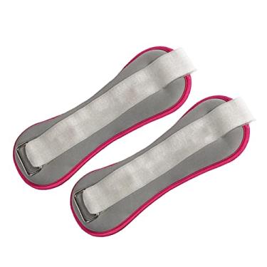 Imagem de oshhni Pulseira feminina compacta de peso de pulso para treino fitness - cinza