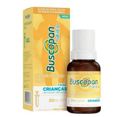 Imagem de Buscopan 10mg/mL solução de uso oral 20ml + seringa dosadora pediátrico Hypera