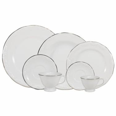 Imagem de Aparelho de Jantar 42 Peças Pomerode Prata Schmidt