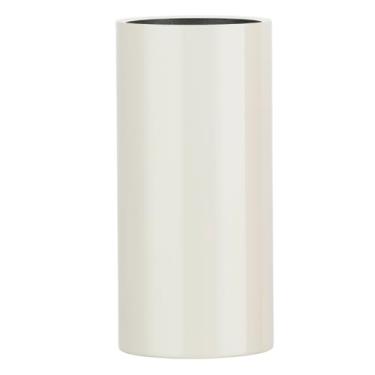Imagem de Vaso Fibra De Vidro 90cm Tipo Vitnamita Vitrificado Grande (Off White)