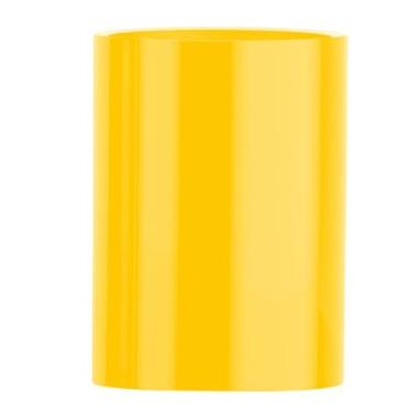 Imagem de Vaso Fibra De Vidro Vietnamita Vitrificado Cilindro Decorativo 50x36cm (Amarelo)