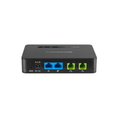 Imagem de Grandstream HT812 ATA 1 LAN, 1 WAN, 2 FXS Gigabit