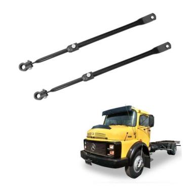 Imagem de 2 Tirante Braço Retrovisor p MB 1113/1114 16mm Plástico - Fabbof