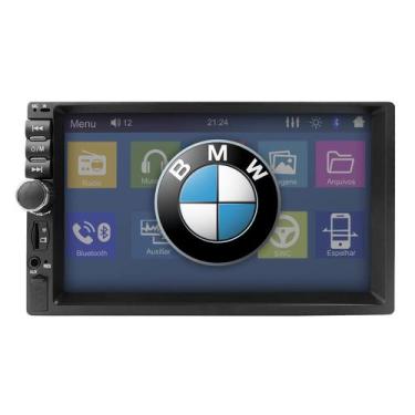 Imagem de Central Multimidia Universal 2din Mp5 Bt Espelha Dvd BMW - First Optio