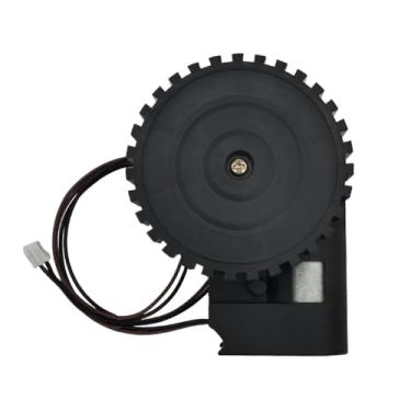 Imagem de Kit Roda Rodízio Esquerda com Motor Compatível com Robô Aspirador WAP W90 Pérola FW010260