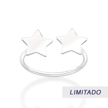 Imagem de Anel banhado ouro 3x 24k 18k e 22k ou prata 925 feminino rommanel ajus