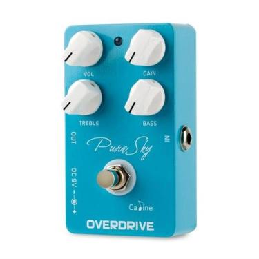 Imagem de Pedaleira de Guitarra Elétrica Caline Pure Sky Overdrive Pedal de Efei