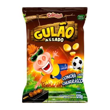 Imagem de Salgadinho Gulão Assado Churrasco 120g - Gulozitos