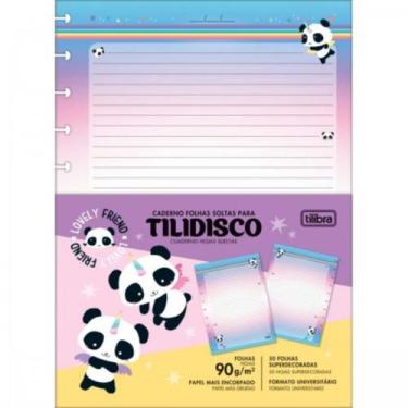 Imagem de Refil De Caderno Universitario Tilidisco Lovely Friend 90g 50fls - Til