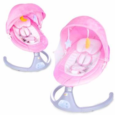 Imagem de Cadeira De Balanço E Descanso Bebe Portatil Musical Bouncer Infantil M