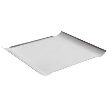 Imagem de Bandeja Inox para Servir Retangular Tramontina Quadrata 32x28cm, Prata